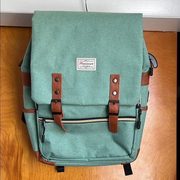 Modoker Vintage Laptop Backpack - Picture 1 of 5